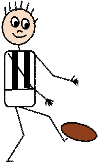 Don't kick poo.  Really.