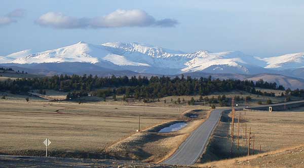 Yes, this is the real South Park in Colorado.  Mountains... pretty...